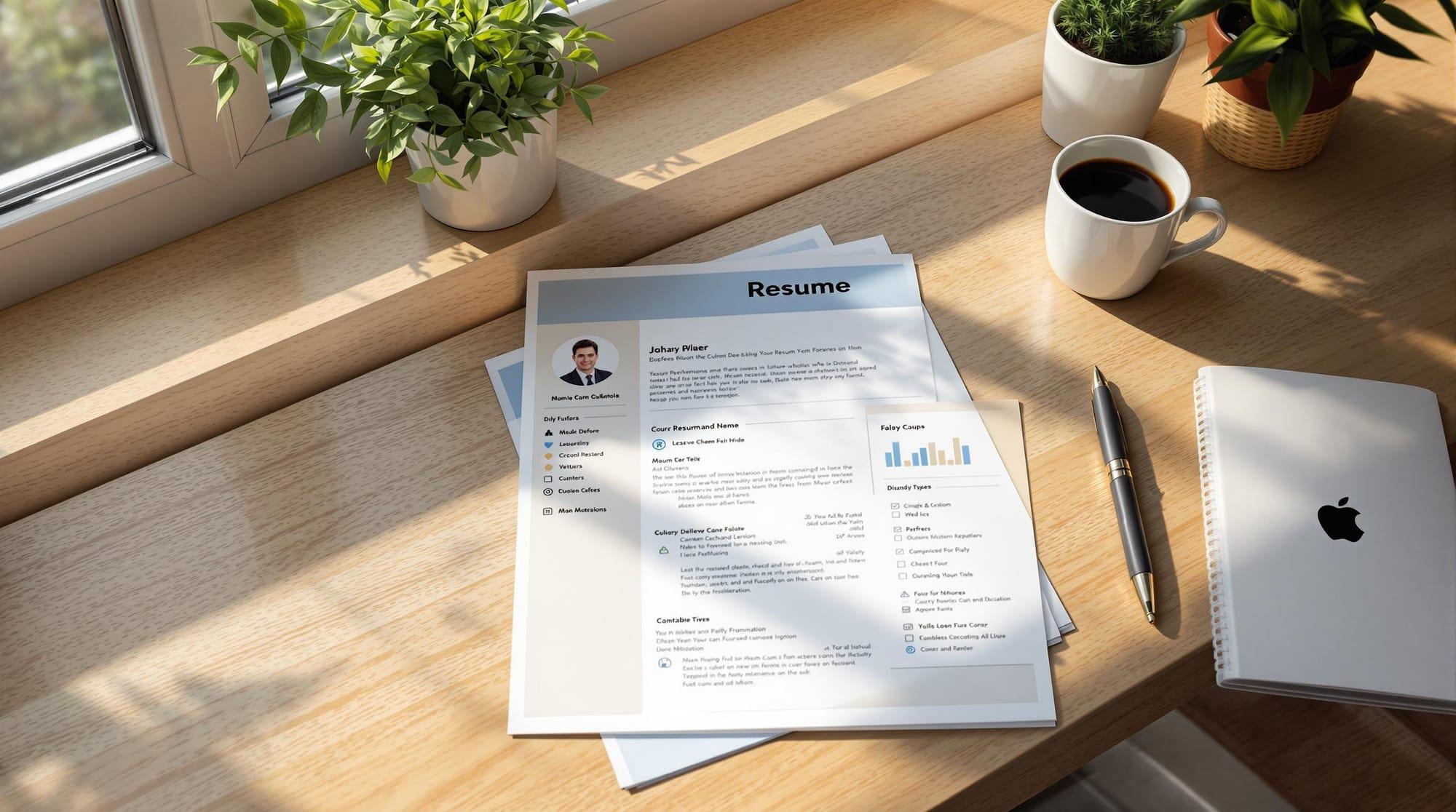 Preview for Text vs. Graphics: Finding Balance in Resume Design