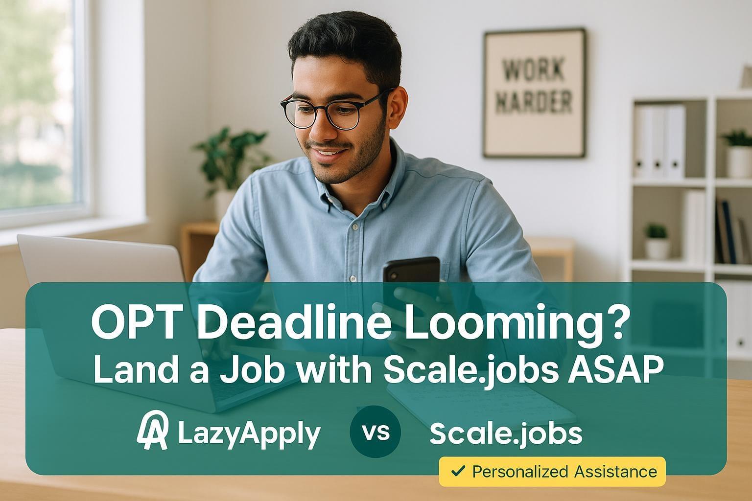 Preview for OPT Deadline Looming? Land a Job with Scale.jobs ASAP