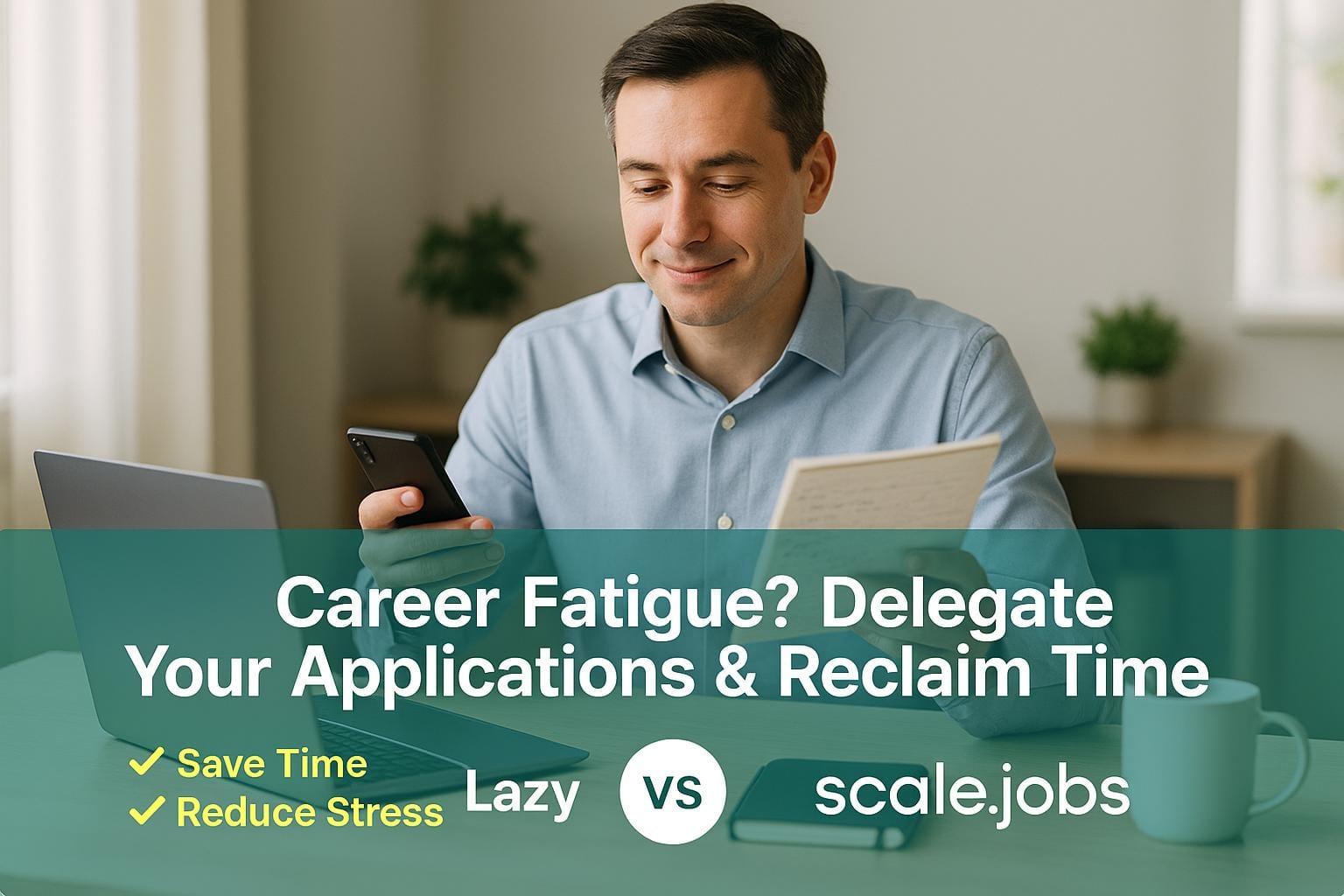 Preview for Career Fatigue? Delegate Your Applications & Reclaim Time