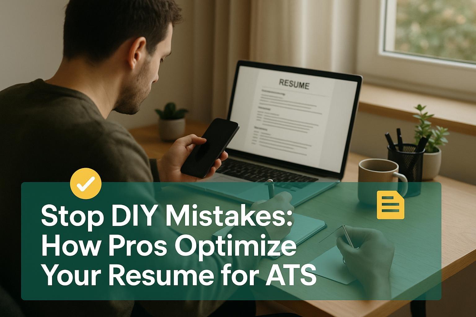 Preview for Stop DIY Mistakes: How Pros Optimize Your Resume for ATS