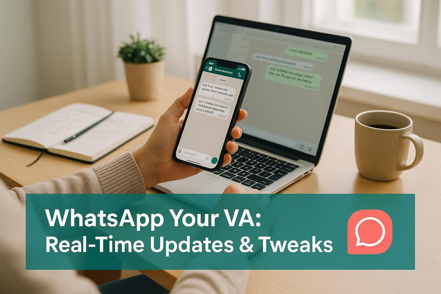 Preview for WhatsApp Your VA: Real-Time Updates & Tweaks
