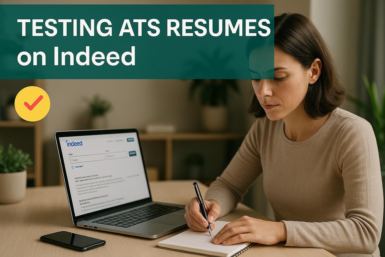 Preview for Testing ATS Resumes on Indeed