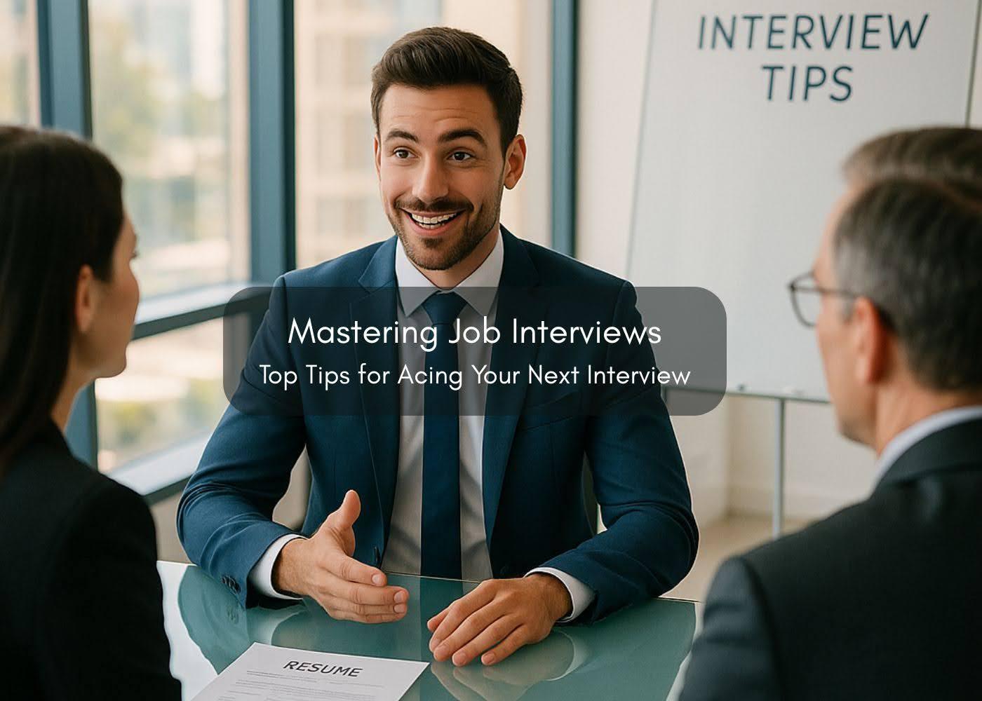 Preview for Mastering Job Interviews: Top Tips for Acing Your Next Interview