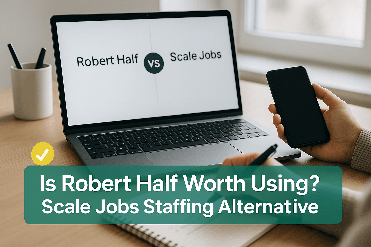 Preview for Is Robert Half Worth Using? Scale Jobs Staffing Alternative