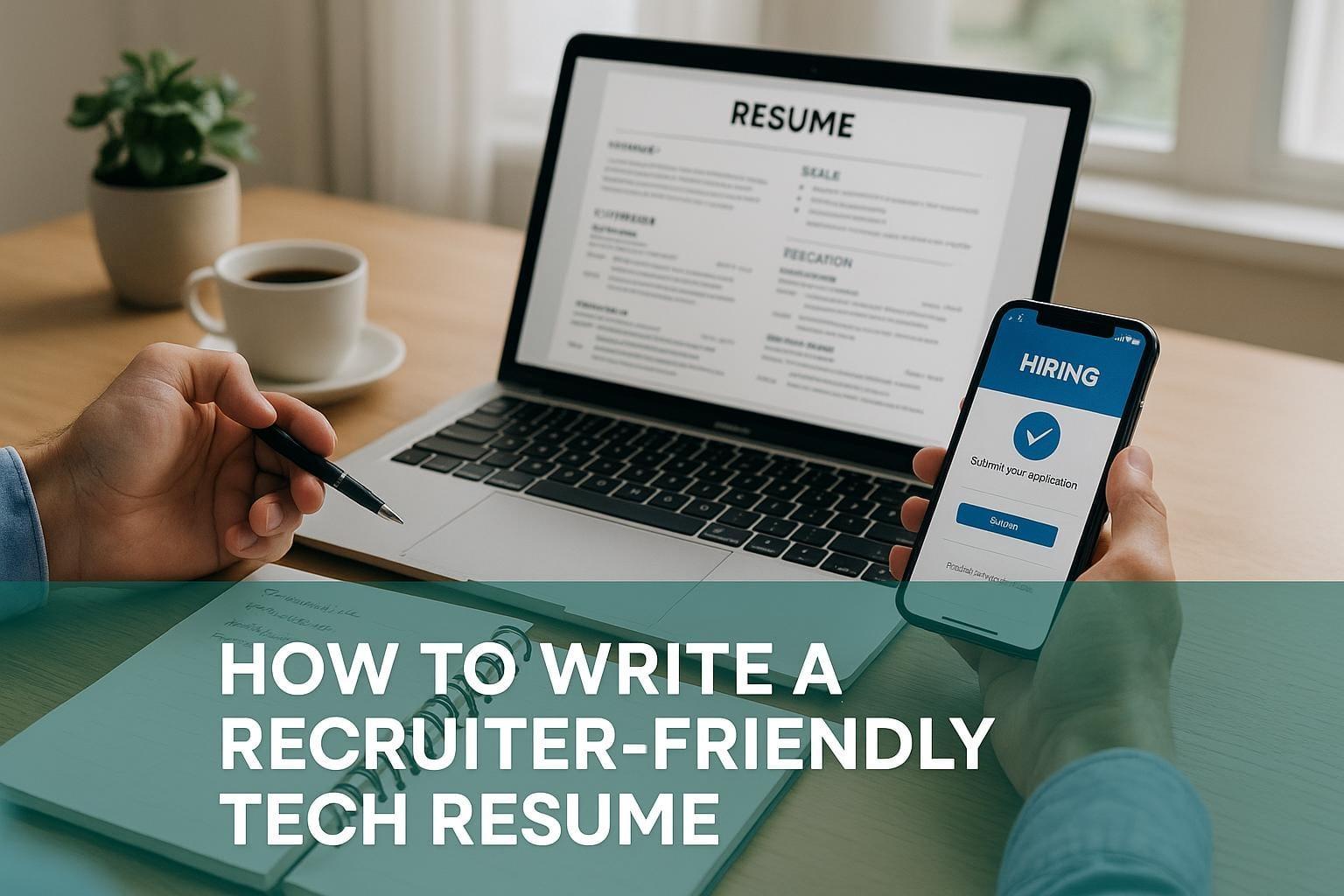 Preview for How to Write a Recruiter-Friendly Tech Resume