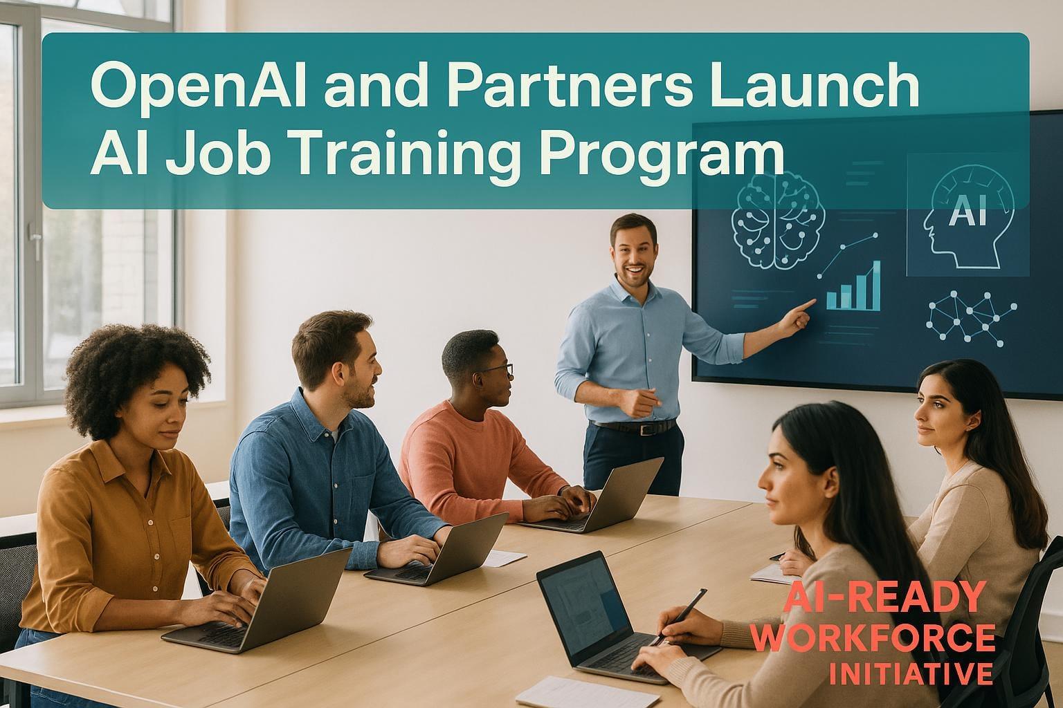 Preview for OpenAI collaborates with Walmart, BCG, and Accenture to launch AI job training initiative
