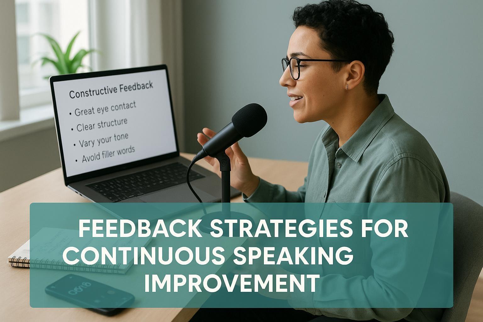 Preview for Feedback Strategies for Continuous Speaking Improvement