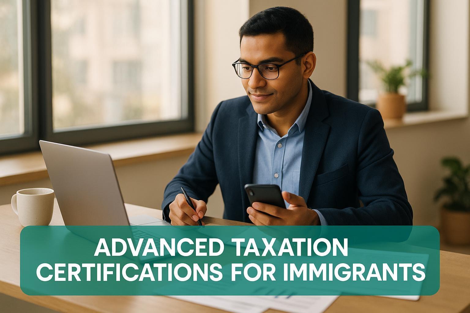 Preview for Advanced Taxation Certifications for Immigrants
