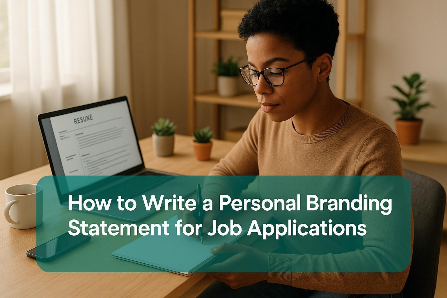 Preview for How to Write a Personal Branding Statement for Job Applications