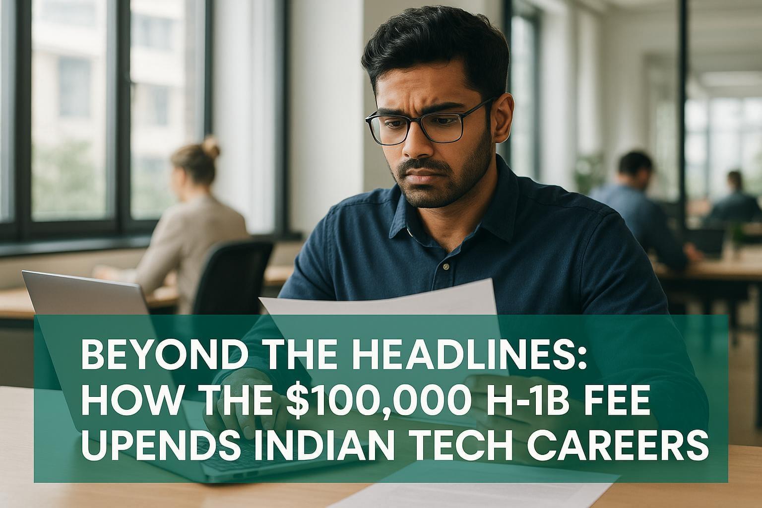 Preview for Beyond the Headlines: How the $100,000 H-1B Fee Upends Indian Tech Careers