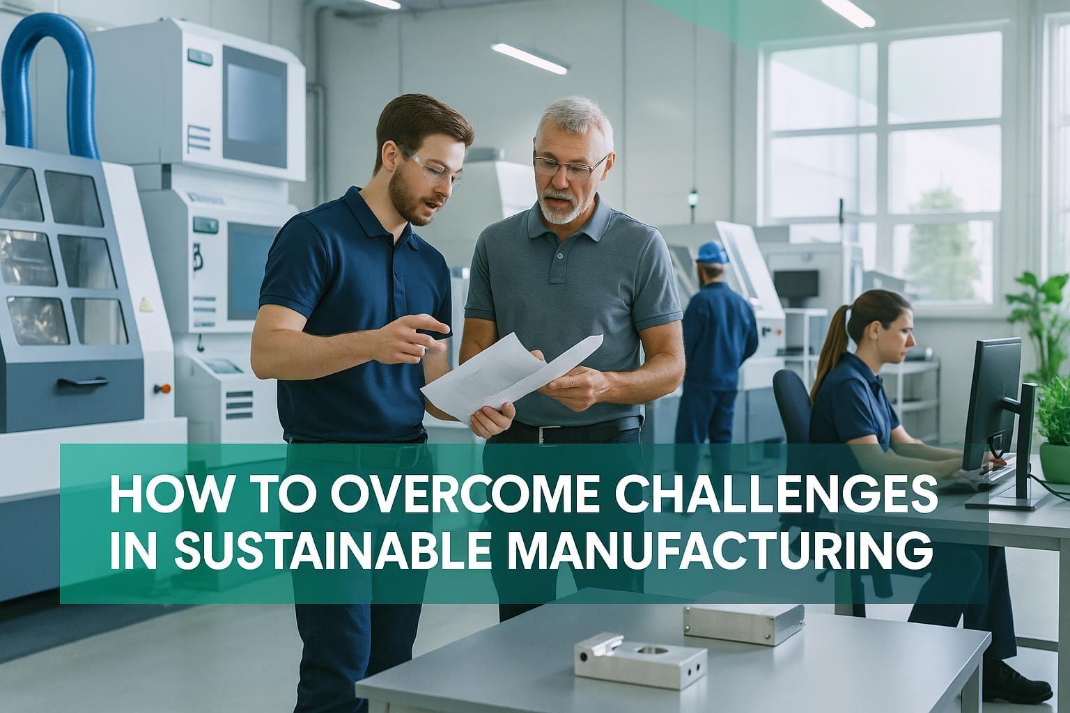 Preview for How to Overcome Challenges in Sustainable Manufacturing
