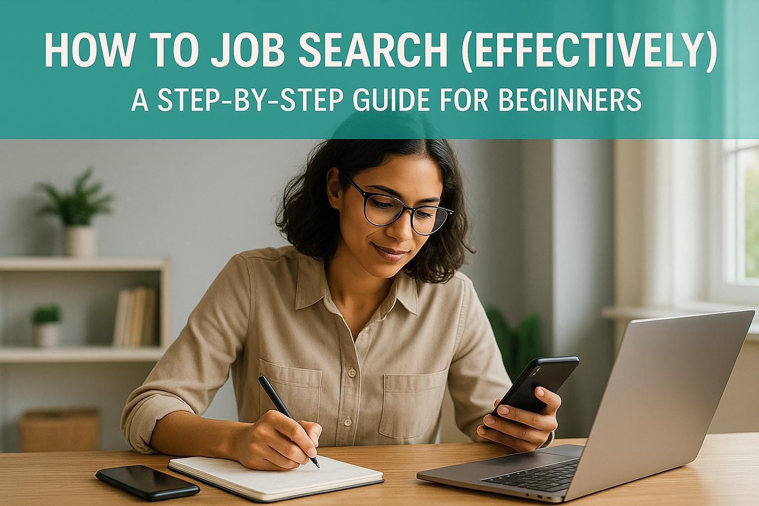 Preview for How to Job Search (Effectively), A Step-by-Step Guide for Beginners